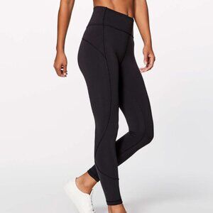 Lululemon In Movement 7/8 Tight *Everlux 25" - Size 2 - Black